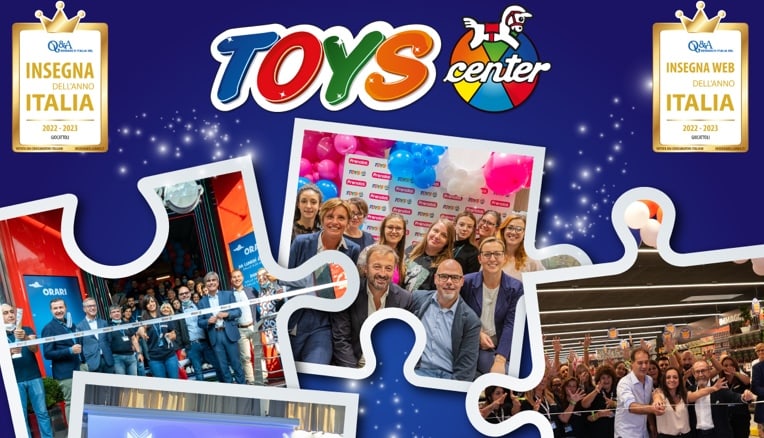 Toys Center nominata Insegna dell’anno nella categoria giocattoli