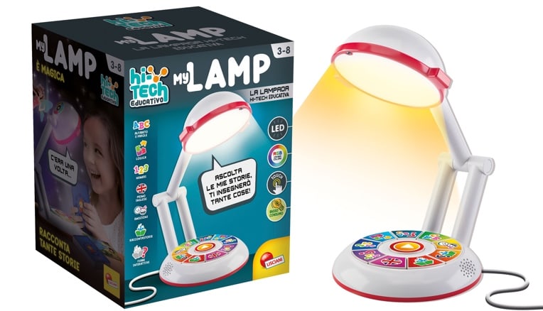 Liscianigiochi: arriva la lampada interattiva My Lamp