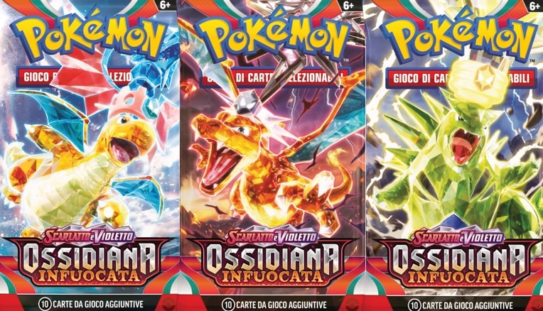 Pokémon Gcc: annunciata l’espansione Scarlatto e Violetto – Ossidiana Infuocata