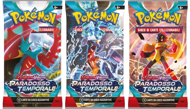 Gcc Pokémon, il 3 novembre l’espansione Scarlatto e Violetto – Paradosso Temporale