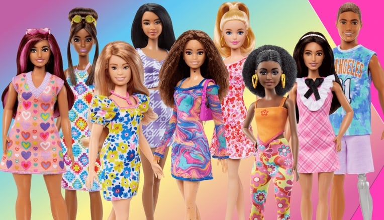 Barbie nella top 10 italiana dell’inclusività secondo il Diversity Brand Index