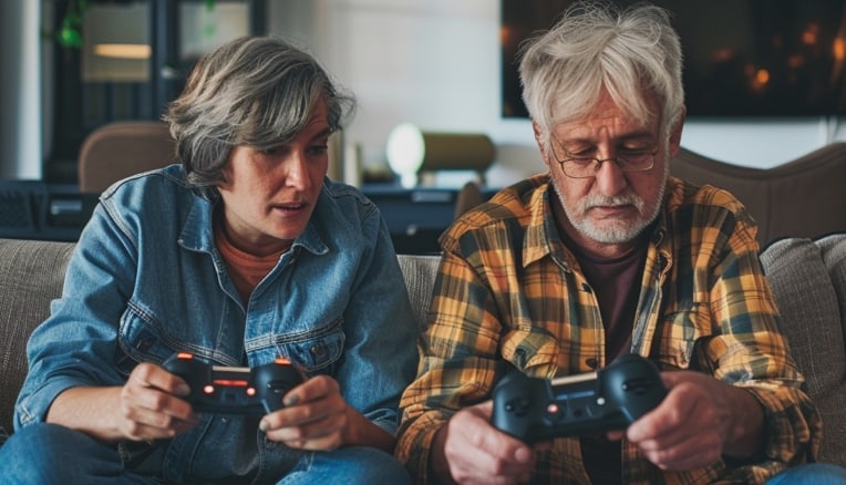 Usa: videogiochi sempre più popolari tra gli over 55