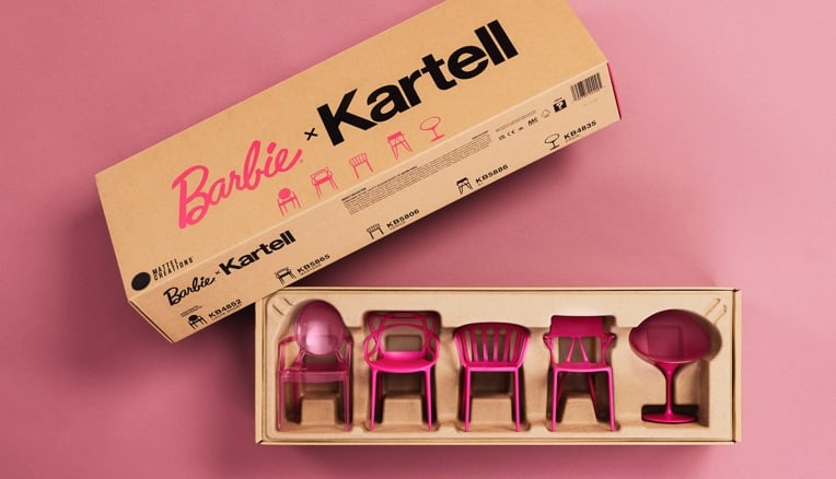 Barbie, arriva una collezione esclusiva in collaborazione con Kartell