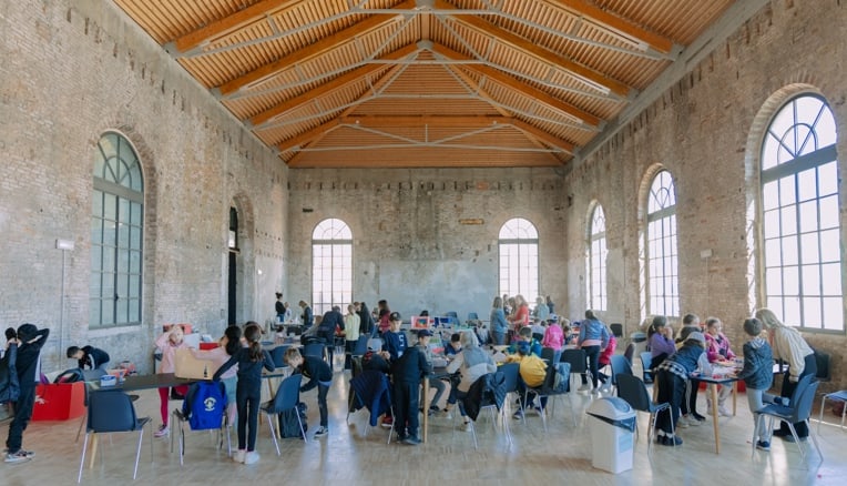 Giotto è il colore ufficiale delle attività educational di Biennale Arte