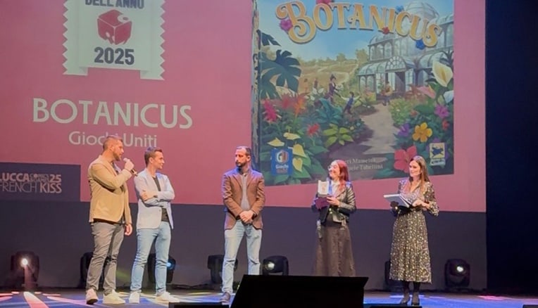 Botanicus è il Gioco dell’Anno 2025 a Lucca Comics & Games