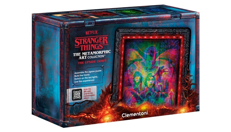 Clementoni e Netflix presentano The Metamorphic Art Collection – Stranger Things
